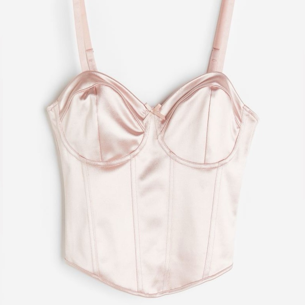 COPY - Bustier corset top in Women’s Medium. Balletcore and coquette with small…